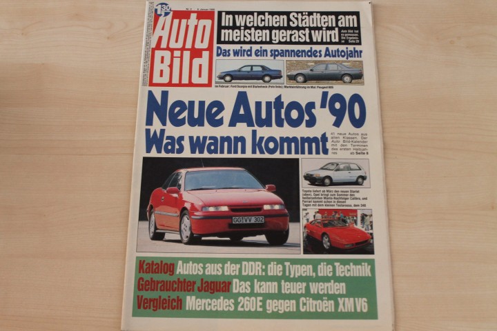 Deckblatt Auto Bild (02/1990)